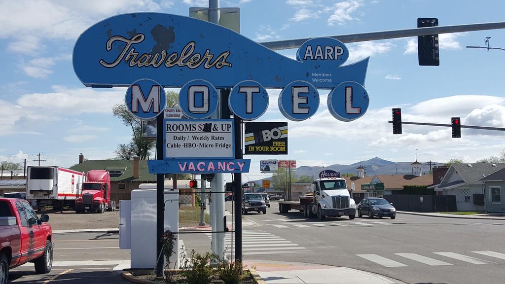 Travelers Motel Elko Exteriör bild